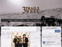 Tablet Screenshot of 3trailswest.com